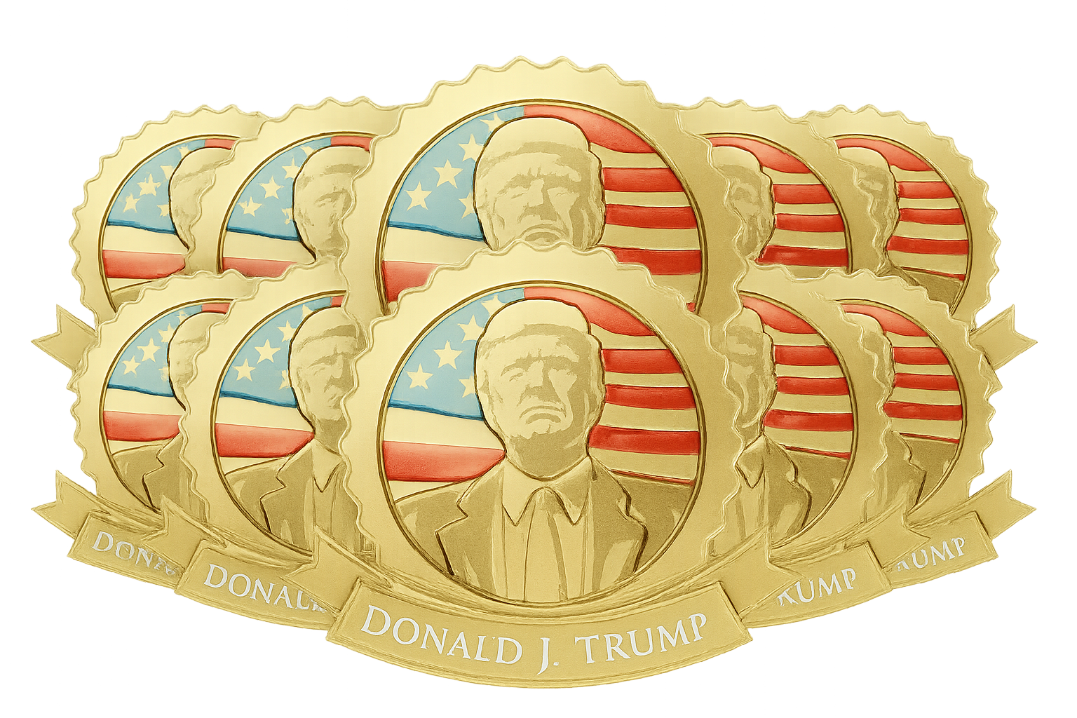 what is Trump Gold Lapel Pin